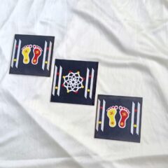 Instant Rangoli MDF Board Set – Ready Made Rangoli Tiles with Padchinh & Mandala Design