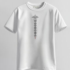 trendy men’s printed tee