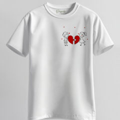 trendy men’s printed tee