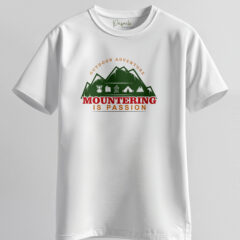 trendy men’s printed tee