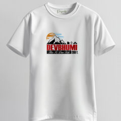 trendy men’s printed tee